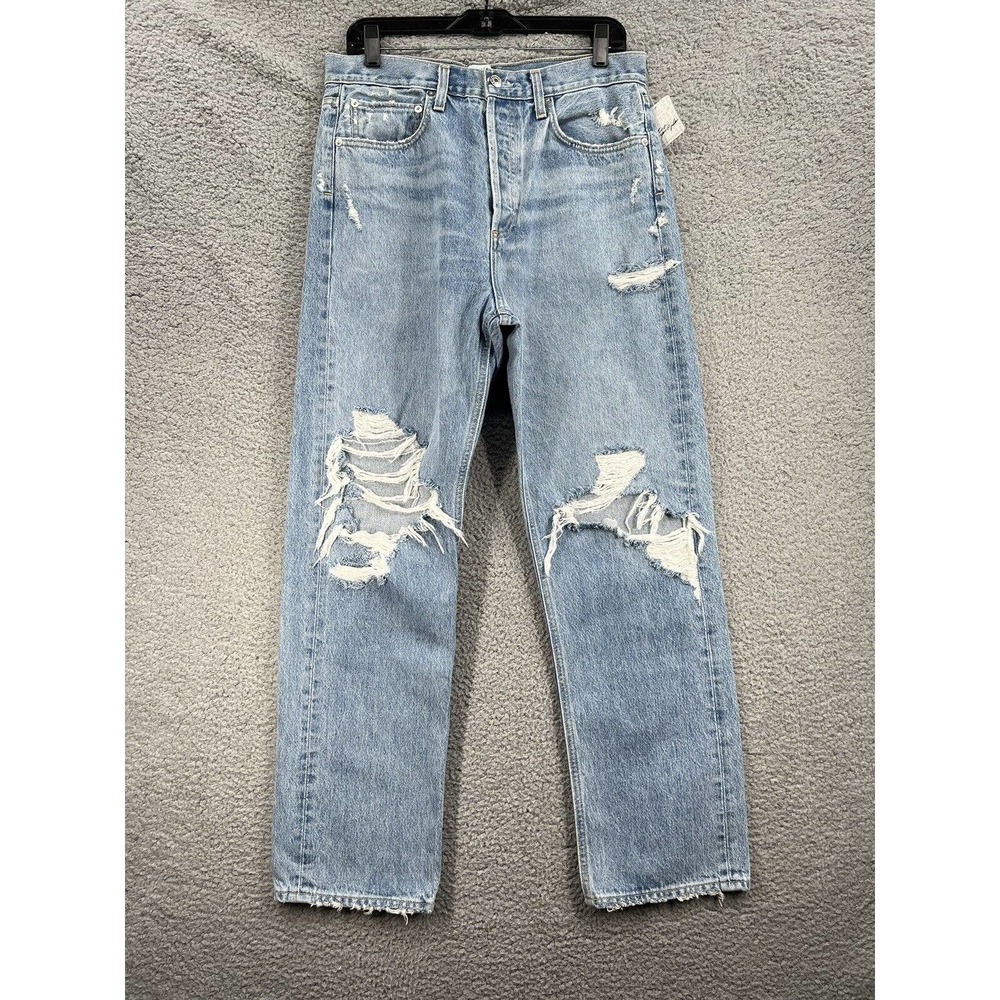 Agolde 90's Mid Rise Loose Fit Jeans Size 28 in " Fall Out " Women's Jeans
